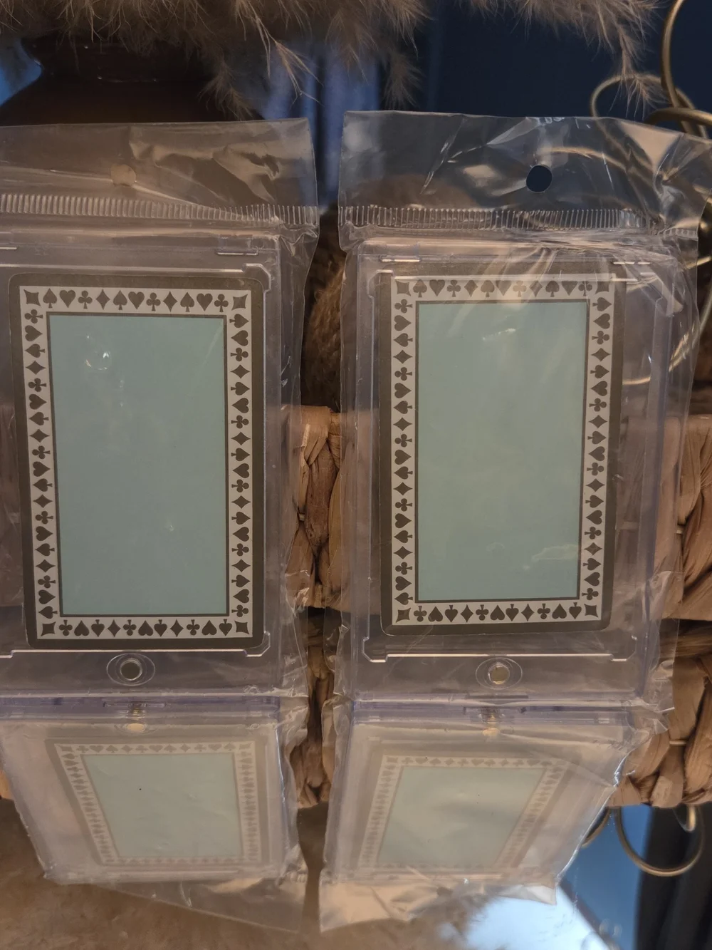 Tiffany & Co. Vintage Playing Cards Ace Pair w/ Authentication Copy